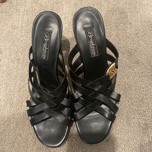 Brighton Heels Black Women’s size 9 Medium